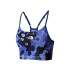 Sutiã esportivo The North Face Ma Flex Light Bra Aop Mulher Azul