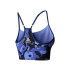 Sutiã esportivo The North Face Ma Flex Light Bra Aop Mulher Azul