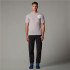 Camiseta de Montanha The North Face Mountain Foundation Coordinates Grey Homem