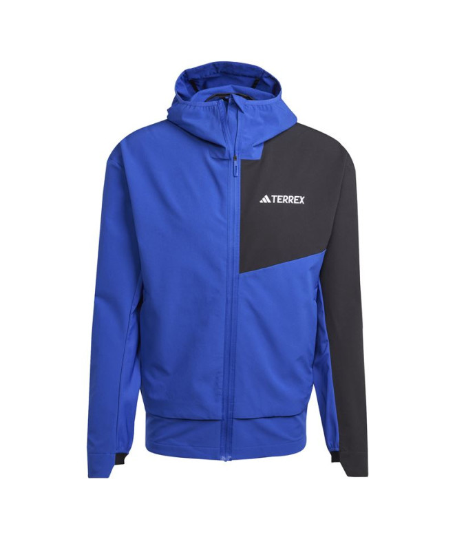 Chaqueta de Montaña adidas Multi Softshell Hombre Azul/Negro