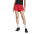 Calça de Fitness adidas Pacer Knit High Mulher Vermelho
