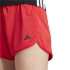 Calça de Fitness adidas Pacer Knit High Mulher Vermelho