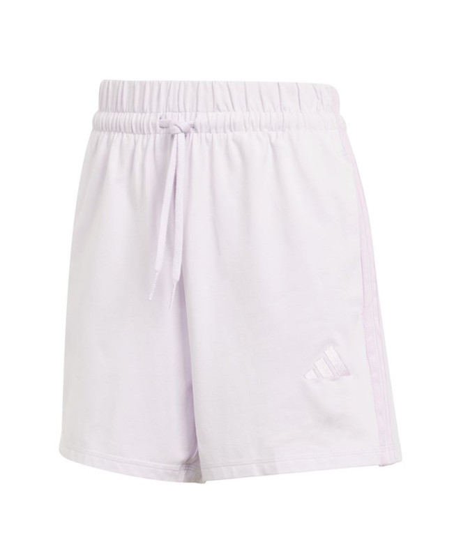 Pantalones adidas 3Bandas Sj Short Mujer Lila
