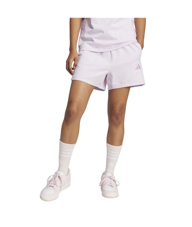 Pantalons adidas 3Bandas Sj Short Femme Lila