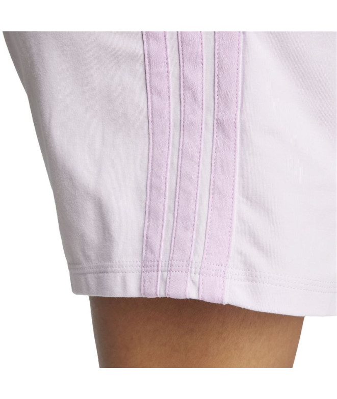 Pantalons adidas 3Bandas Sj Short Femme Lila