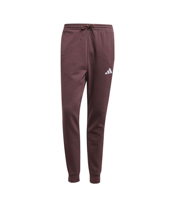 Pantalones adidas 3Bandas Fleece Tc Hombre Rojo
