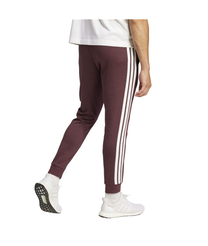 Calça adidas 3Bandas Fleece Tc Homem Vermelho