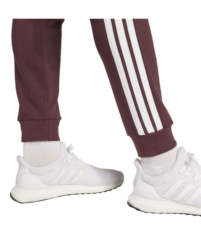 Pantalons adidas 3Bandas Fleece Tc Homme Rouge