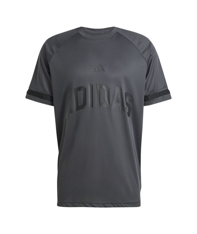 Camiseta adidas Us Sport Hombre Gris