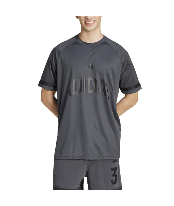 Camiseta adidas Us Sport Hombre Gris