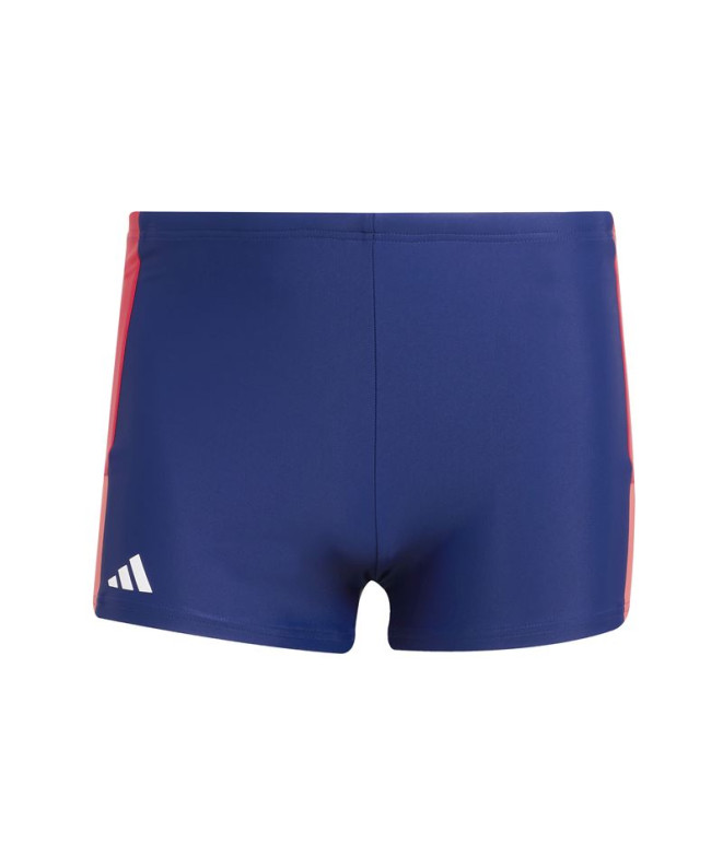 Bañador de Natación adidas Block Boxer Hombre Azul Oscuro