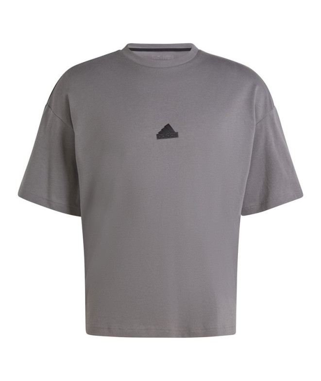 Camiseta adidas City Escape Hombre Gris