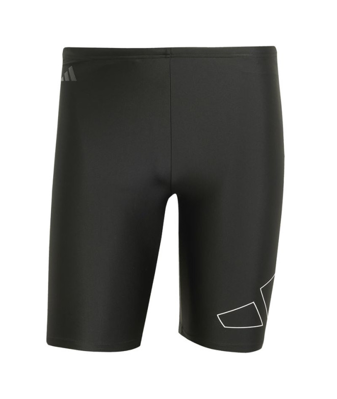 Jammer de Natación adidas Big Bars Jammer Hombre Negro/Blanco