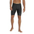 Jammer de Natación adidas Big Bars Jammer Hombre Negro/Blanco