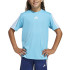 Camiseta de Fitness adidas Tr-Es 3Bandas Menino Azul/Branco