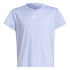 T-shirt de Fitness adidas Jg Tr-Es Fille Tonvio/Blanco
