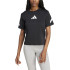T-shirt adidas Z.N.E. Femme Noir/Blanc
