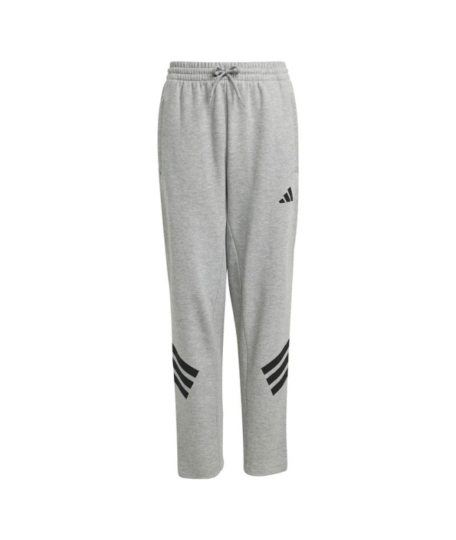 Pantalones adidas Future Icons 3Bandas Ank Infantil Gris/Negro