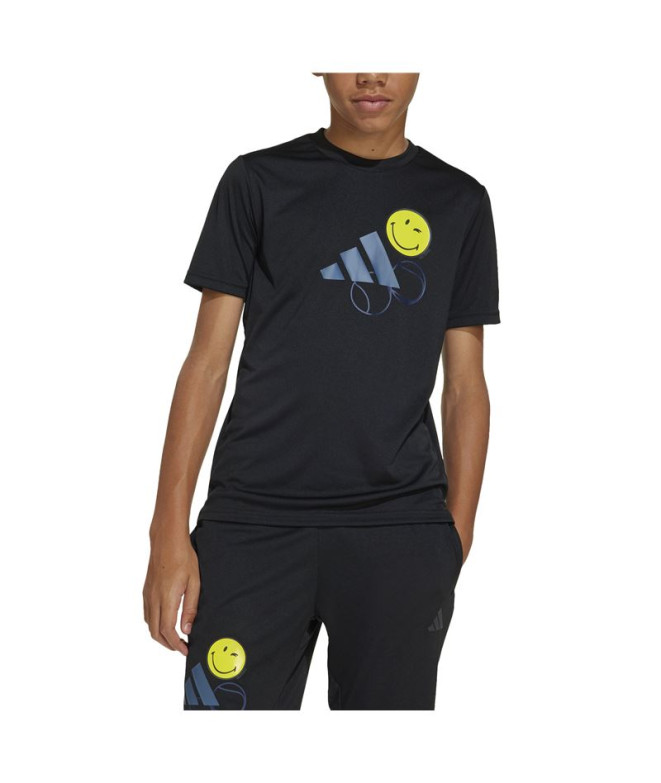 Camiseta adidas Smiley Niño/Niña Negro