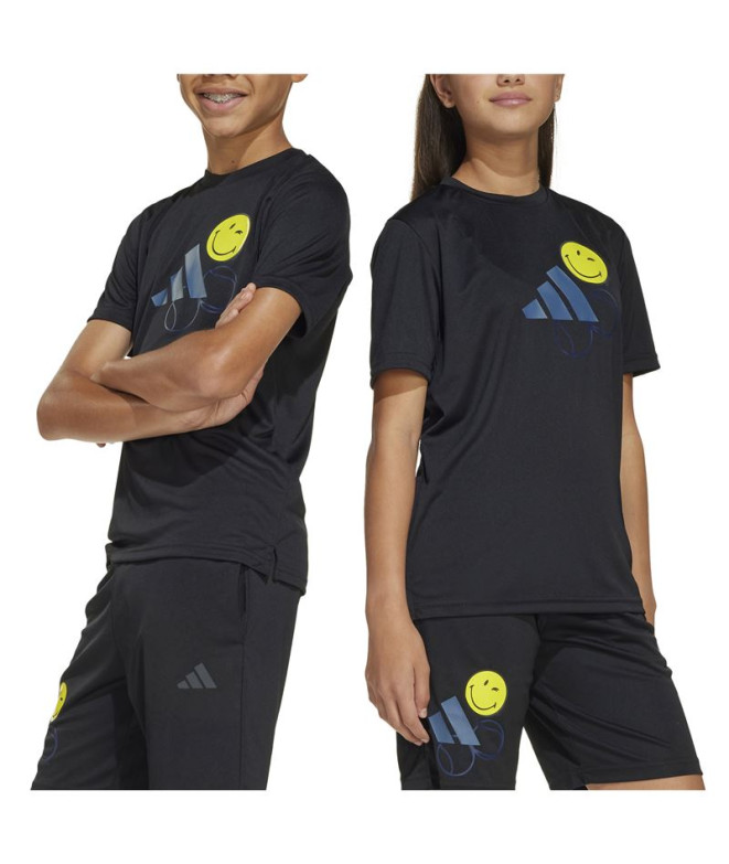 Camiseta adidas Smiley Niño/Niña Negro