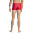 Fato de banho de Natação adidas 3Bandas Bld Boxer Homem Vermelho