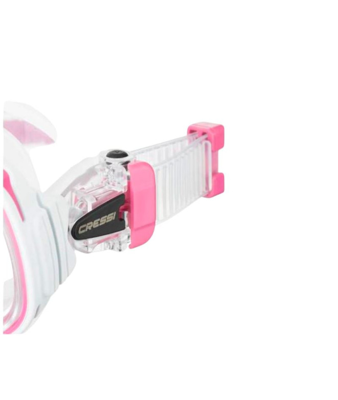 Masque Cressi Prisma Transp.-Rosa