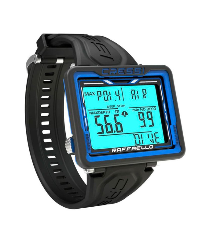 Reloj Cressi Raffaello Negro-Azul