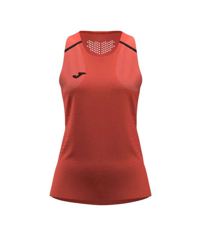 Camiseta de Fitness Joma Ranking Mujer Coral
