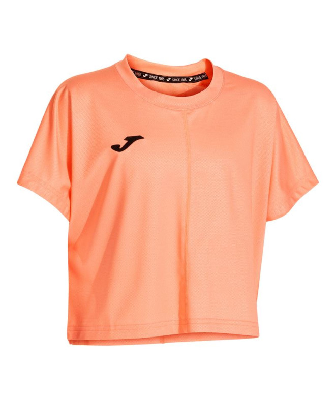 Camiseta de Fitness Joma Ranking Mulher Laranja