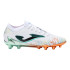 Botas de fútbol Joma Striker 2502 Firme FG Hombre Blanco