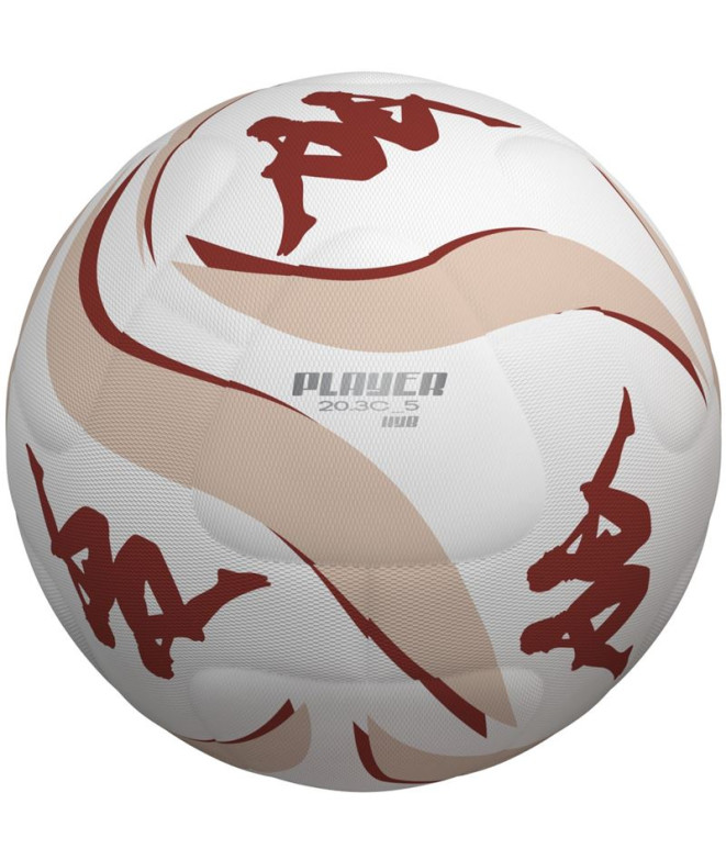 Balón Fútbol Kappa Player 20.3C Hyb White/Pink Powder/Red Ochre