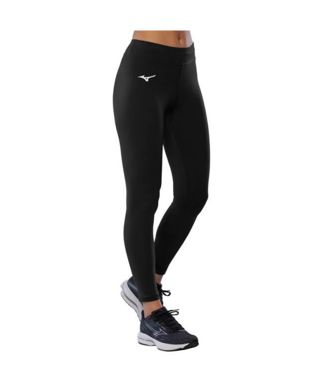 Collants de Fitness Mizuno Athletics Legging Femme Noir