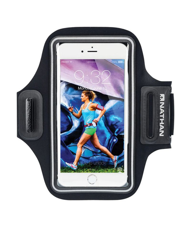 Ceinture de Running Nathan StrideSport Noir