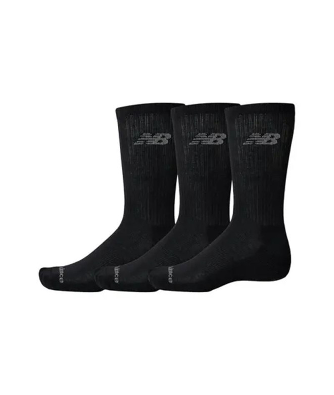 Chaussettes New Balance Performance Basic Crew Noir Pack