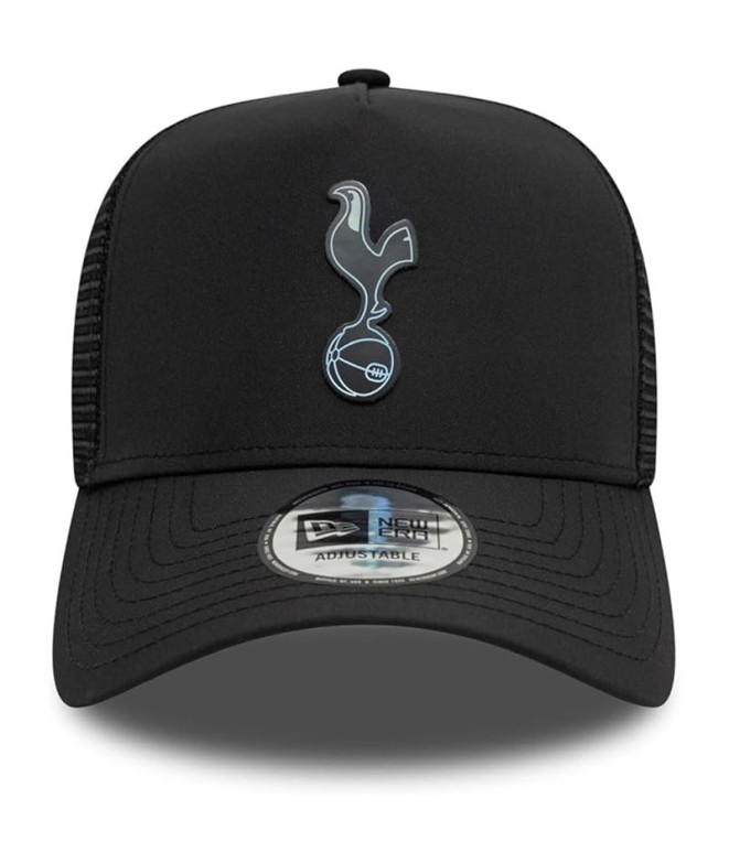 Boné New Era iridescente 9FORTY do Tottenham Hotspur FC Preto