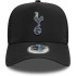 Boné New Era iridescente 9FORTY do Tottenham Hotspur FC Preto