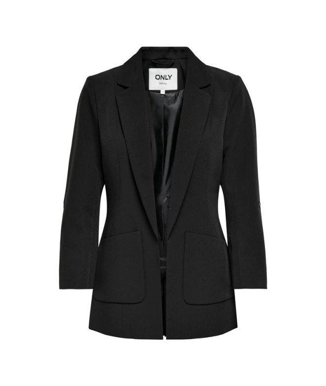 Chaqueta ONLY Onlkayla 3/4 Orleen Blazer Tlr Mujer Negro