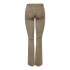 Pantalón ONLY Onlmary-Global Mid Cord Flared Noos Mujer Fossil