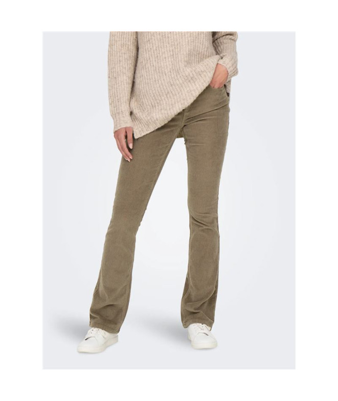 Pantalón ONLY Onlmary-Global Mid Cord Flared...