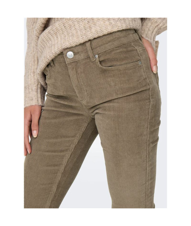 Pantalón ONLY Onlmary-Global Mid Cord Flared...