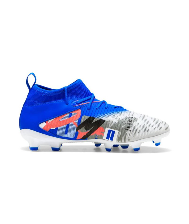 Zapatillas de Fútbol Sala Puma Future 8 Match Forev Niño Blanco