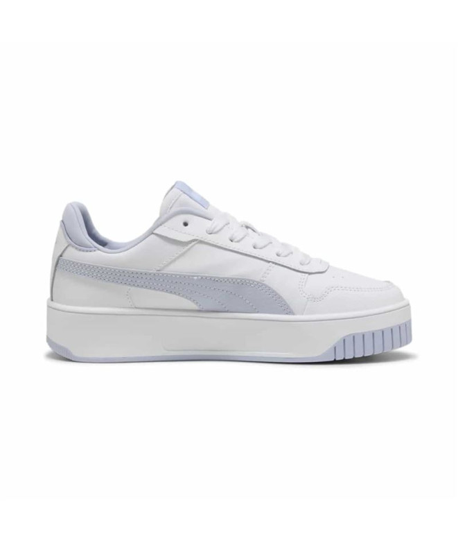 Chaussures Puma Carina Street Fille Blanc