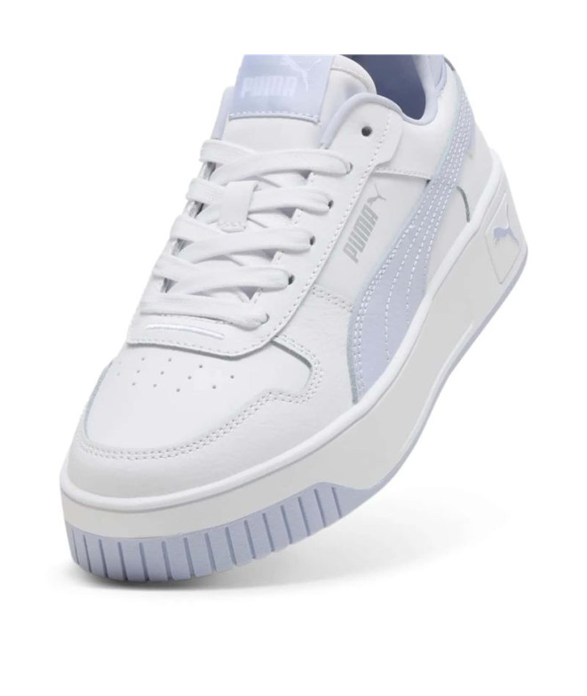 Chaussures Puma Carina Street Fille Blanc