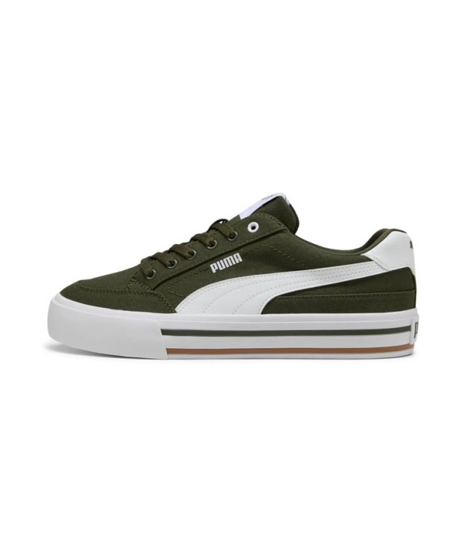 Zapatillas Puma Court Classic Vulc F Hombre Verde