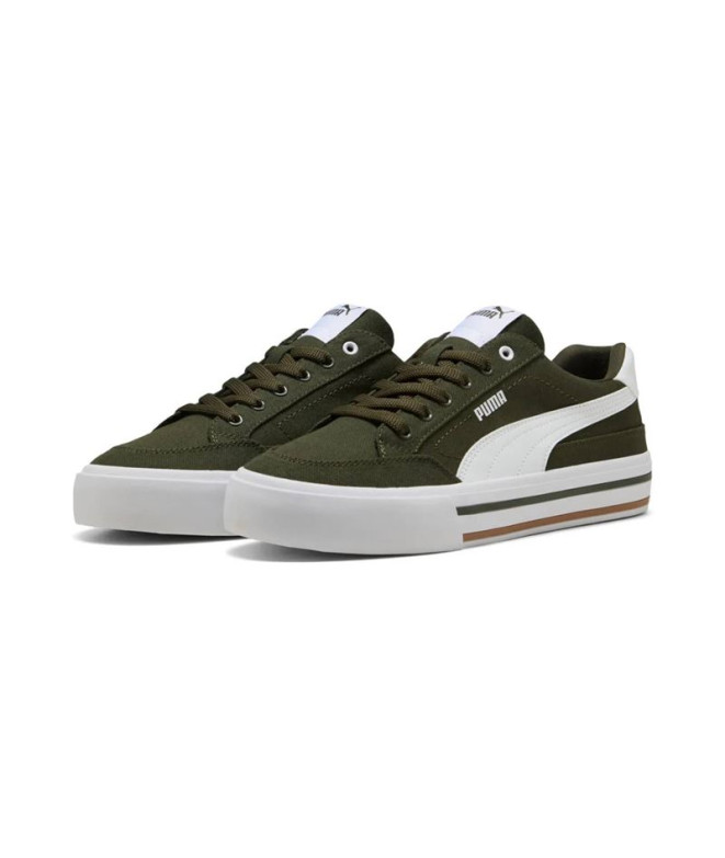 Zapatillas Puma Court Classic Vulc F Hombre Verde