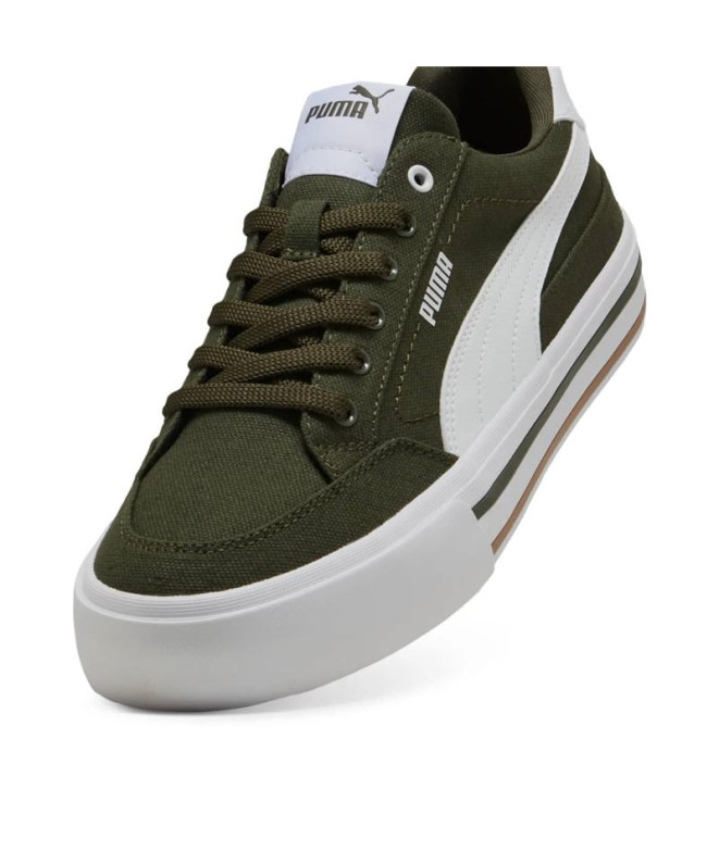 Zapatillas Puma Court Classic Vulc F Hombre Verde