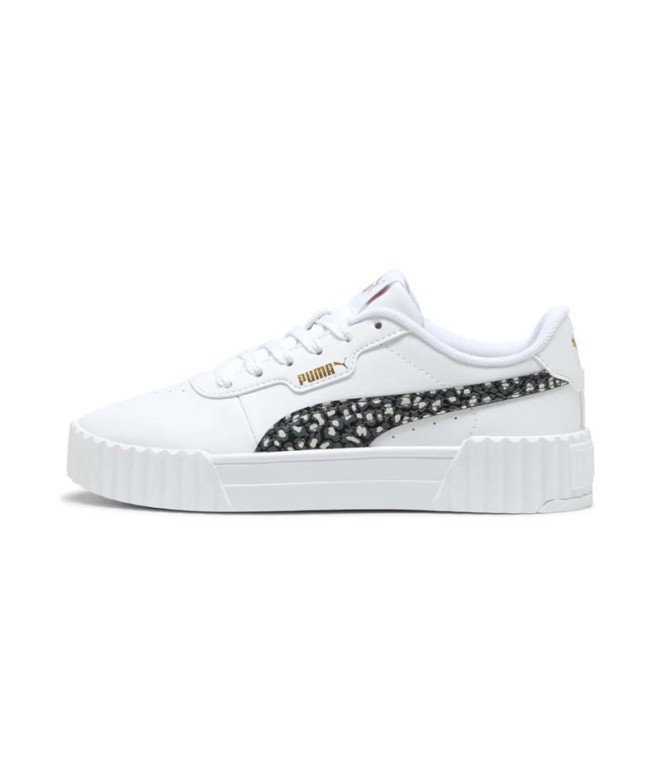 Sapatilhas Puma Carina 3.0 Animal Menina Branco