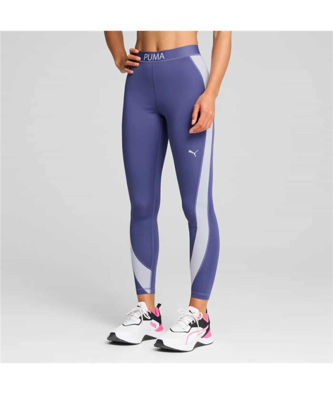 Collants de Fitness Puma W Strong Tight Femme Bleu