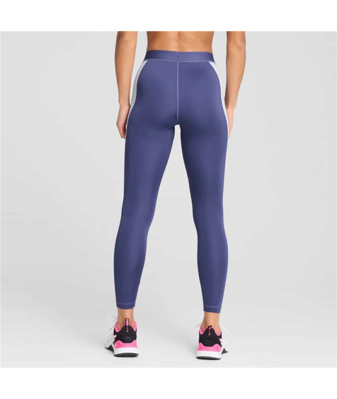 Collants de Fitness Puma W Strong Tight Femme Bleu