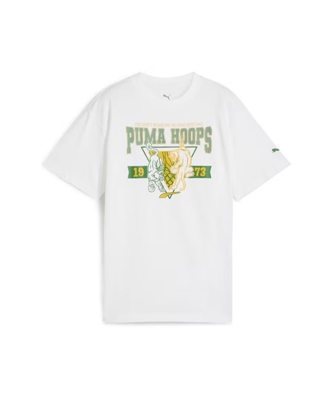 Camiseta Puma Rival Rage Tee III B Niño Blanco